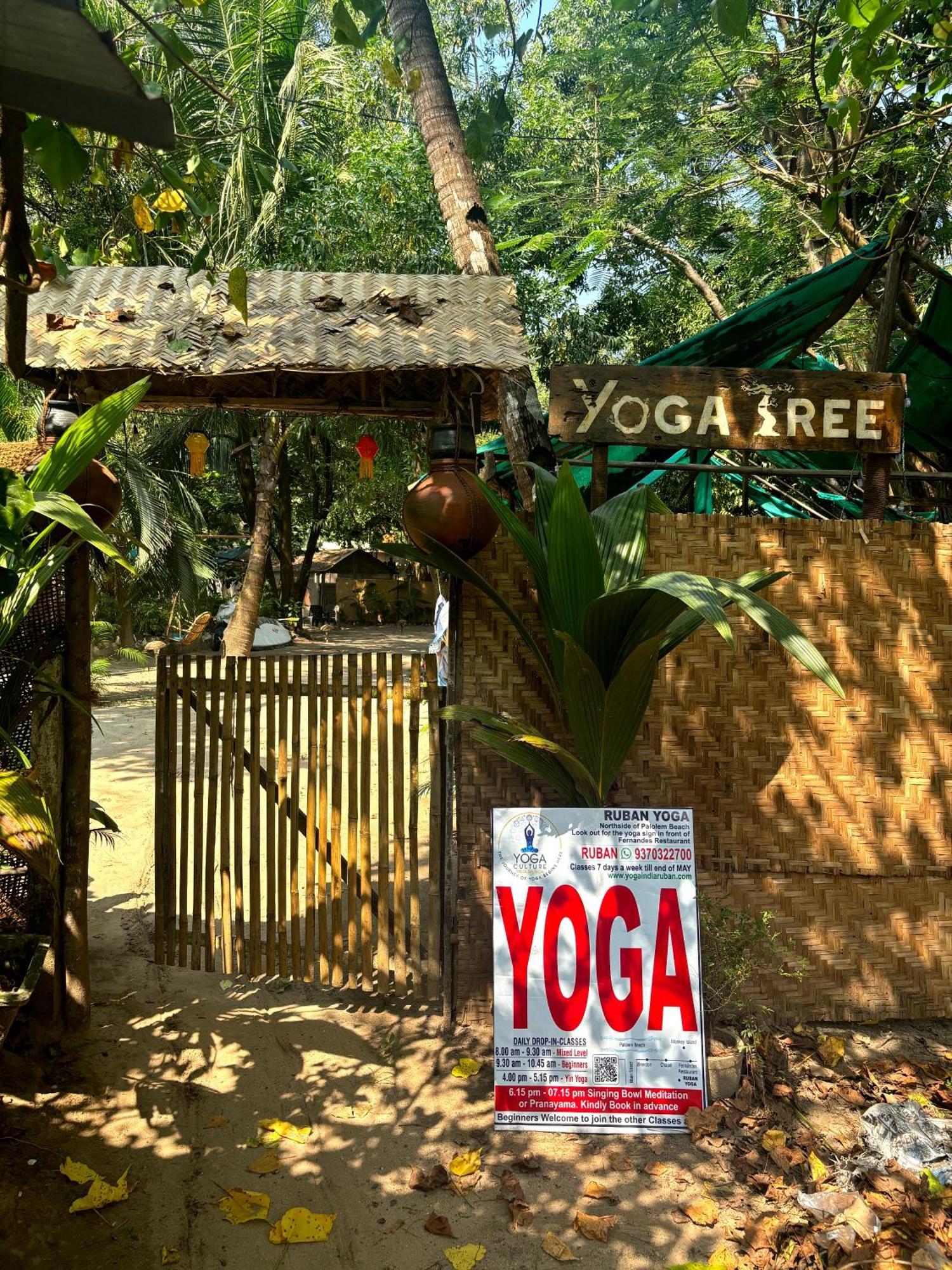 Ruban Yoga Palolem Exterior foto